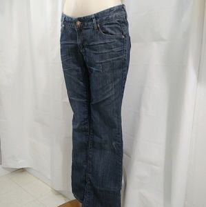 Mossimo Denim Jeans Boot Cut Dark Wash Size 1S